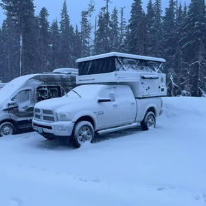 Mini Camper Ultraligero 4x4 para Camioneta, 6 pies, para 4 Estaciones, con Remolque de Viaje Desplegable para Acampar, en Venta en EE. UU./Europa - Product Image 1