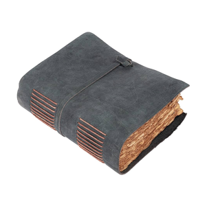 Cubierta de cuaderno de cuero con grabado láser personalizado suministros de oficina cubierta de libro de diario con láser - Product Image 6