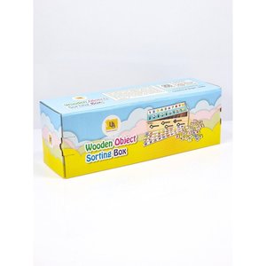Nesting & <b>Stacking</b> Wooden Object Sorting <b>Box</b> for Younger Children's Play & Development - Product Image 5