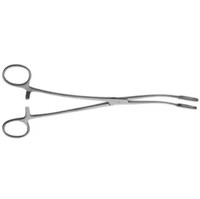 Gross-Maier 20 cm pince à pansement incurvée avec cliquet manuel en acier inoxydable agrafeuse de peau pince en métal base d'instrument chirurgical