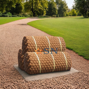 Jaring tali putar serat kelapa fleksibel ramah lingkungan tikar Coir Korea Diameter kustom Harga terbaik grosir populer Vietnam - Product Image 1