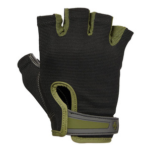 fitness workout exercise gloves half finger weightlifting gloves with <b>padded</b> wrist strap sports weightlifting Gloves - Product Image 2