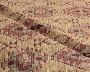 Tela de Tapicería Recubierta, Estilo Kilim, Bohemio, Tribal, Marroquí, Navajo, Turco, Tela para Alfombras, Textil para el Hogar, por Metro - Product Image 1