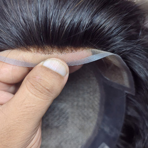 REGENT Premium Remy Cheveux Cheveux Indiens Trame Homme Toupet Miraz Front Lace Natural Wave Droite Grand Stock Disponible - Product Image 2