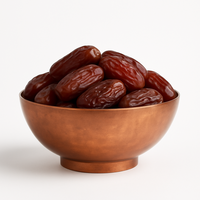 Bol en argent de qualité supérieure pour les dates Eid Ramadan cadeau affichage de fruits sains nouvelle saison dates douces exportation en vrac plateau-cadeau de qualité