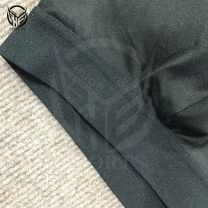 Soutien-gorge de sport pour femmes avec logo personnalisé Soutien-gorge de sport sans couture côtelé respirant et élégant - Product Image 3