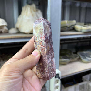 Obélisques en Jaspe Araignée Rouge Naturel d'Indonésie de Haute Qualité en Gros, Pierres Précieuses Polies, Artisanat, Cristal de Guérison, Indocraftstone - Product Image 5