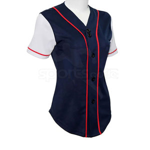Uniforme de Softbol para Mujer, Estilo Nuevo, Transpirable, Mezcla de Poliéster Suave, Ligero y Duradero, Conjunto Deportivo - Product Image 4