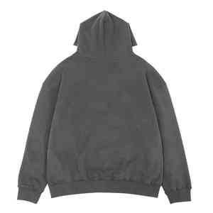 Sudadera con Capucha Unisex de Alta Calidad, 100% Algodón, para Invierno, con Forro Polar, Diseño de Bordado Personalizado Digital, Ecológica - Product Image 4