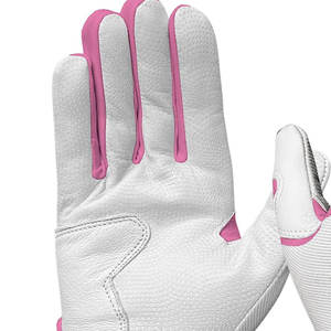 Gants de frappeur de baseball en cuir Gants de frappeur pour hommes de baseball Softball Gants de baseball à doigts complets de conception personnalisée - Product Image 5