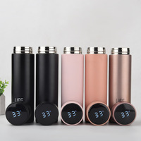 Bouteille d'eau en verre GCWAVE, vente en gros d'usine, bouteille à thé, bouteille d'eau potable en verre 400ml, tasse isotherme en verre 13oz, thermos en verre