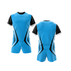 Conjuntos de uniformes de Rugby Unisex personalizados de alta calidad, ropa deportiva de poliéster 100% transpirable de secado rápido, servicio OEM para adultos al por mayor - Product Image 4