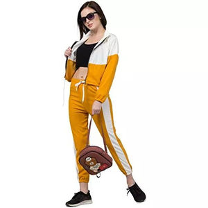 Chándal deportivo de invierno de alta moda para mujer, recién llegado, personalizado, de alta calidad, sudadera para gimnasio, transpirable, sólido, 100% algodón - Product Image 6