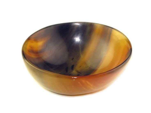 Bol en corne de bœuf écologique de luxe, vaisselle naturelle faite à la main pour les fêtes par Saniya Handicraft - Product Image 5