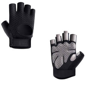 ถุงมือขี่จักรยานครึ่งนิ้วกําลังคุณภาพพรีเมี่ยมโลโก้ที่กําหนดเองถุงมือขี่จักรยานกลางแจ้งถุงมือขี่จักรยานฤดูร้อน - Product Image 2