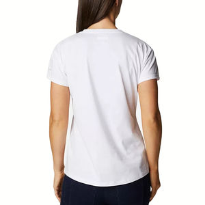 Camisetas de mujer de calidad superior Tela transpirable ligera disponible en diferentes colores Camiseta de mujer - Product Image 2