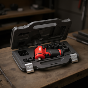 Usag 12-Piece Pneumatic Wrenches Assortment with 1/2'' Hexagonal <b>Sockets</b> and <b>Impact</b> Wrench in Modular Box - Product Image 3