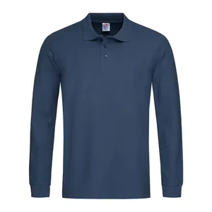 Custom <b>Long</b> <b>Sleeve</b> <b>Polo</b> <b>Shirts</b> for Promotional Merchandising - Product Image 3