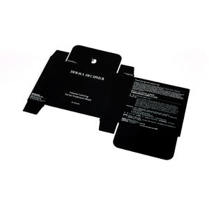 Custom Printed Cardboard Box for Facial <b>Masks</b> for Skin Care Cosmetics Matt Lamination Finish for Loose Powder <b>Eye</b> Cream Folder - Product Image 3