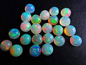Exclusivo Grado Superior ópalo etíope tamaño libre forma redonda cabujón corte joyería fabricación 100% piedras preciosas naturales para la venta a granel - Product Image 2