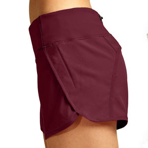 Pantalones cortos deportivos informales elegantes para mujer, cómodos, de corte regular, de tela transpirable, ajustados, con diseño de tiro alto, impermeables - Product Image 5