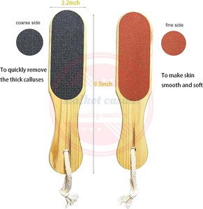 Pedicure <b>Foot</b> Files <b>Callus</b> <b>Remover</b> with Double Sided <b>Feet</b> Rasp to Remove Dead Skin Professional <b>Foot</b> Scrubber - Product Image 5