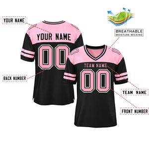 Uniformes de Fútbol Americano |   Camiseta de Manga Corta Talla Grande |   Fábrica OEM Personalizada |   Suministro al por Mayor - Product Image 3