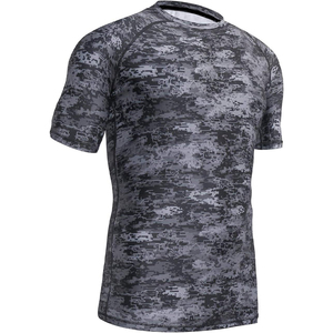 Men's Compression <b>Rash</b> <b>Guard</b> <b>BJJ</b> Workout Sports Gym Fitness Shirt Compression Wear for Better Performance - Product Image 2