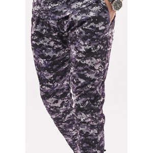 Pantalon décontracté d'extérieur camouflage personnalisé pour homme, 100 % coton, anti-boulochage, avec cordon de serrage, poids moyen, multi-poches - Product Image 5