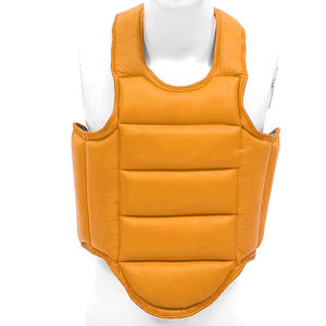 Protection Thoracique Personnalisable en Cuir de Haute Qualité pour le Kickboxing, le Sparring, la Boxe, le MMA, les Arts Martiaux - Product Image 4