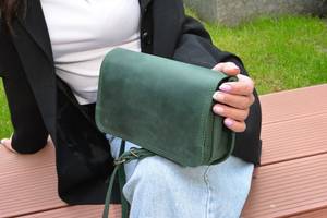 Bolso cruzado de cuero Vintage para mujer con diseño simple de moda, bolso con correa para el hombro con diseño personalizado para mujer - Product Image 6