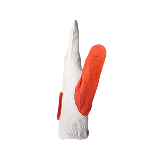 Gant de golf personnalisé en cuir Cabretta blanc, qualité supérieure, durable, léger, respirant, sportif, à doigts complets, réglable - Product Image 5