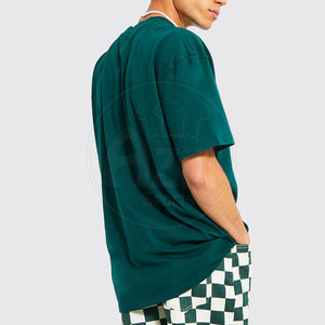 เสื้อยืดโอเวอร์ไซส์ถักนิตติ้งขายดี ราคาถูก ผ้าฝ้าย 100% รับสั่งทำ ระบายอากาศได้ดี เป็นมิตรกับสิ่งแวดล้อม สวมใส่สบาย นุ่มนวล ขายส่ง - Product Image 2