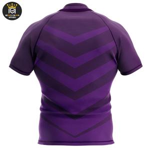 2025 cómoda camiseta de rugby de calidad profesional para unisex Pakistán hizo la más nueva camiseta de rugby - Product Image 3