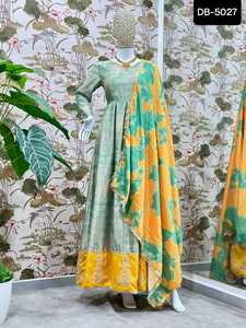 Último diseñador de ropa de boda para mujer, traje indio y pakistaní Salwar Kameez, vestido de fiesta de Bollywood, ropa de boda y Noche - Product Image 6