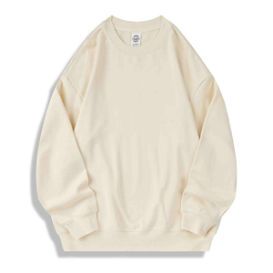 Pull-over en coton personnalisé pour hommes Sweat-shirt à capuche à col montant et col montant surdimensionné Streetwear pour l'hiver Technique de teinture unie - Product Image 5