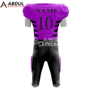 Uniforme de football américain pour hommes, tissu léger et durable, conçu pour l'entraînement et les matchs d'équipe - Product Image 2