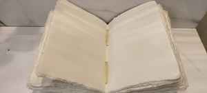 Superventas, Adorable, hecho a mano, Natural, para escuela, oficina, uso, Mary Gold Flower Paper con borde interior de cubierta, juego de cuaderno diario - Product Image 2