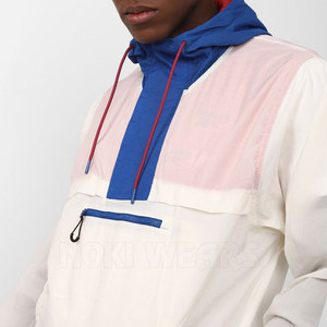 Chaqueta Anorak de Invierno con Capucha y Logotipo Frontal, Hecha en Pakistán, Último Diseño, Mangas Largas, Impermeable, Transpirable, con Media Cremallera - Product Image 5