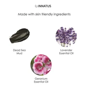 Máscara de barro facial de limpieza profunda naranja perfumada de etiqueta privada hecha en EE. UU. con humectante y características antienvejecimiento logotipo personalizado - Product Image 4