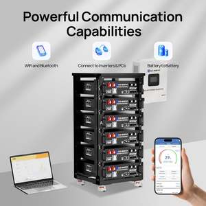 Batería de Rack para Servidor Híbrido Cu Bix 100 48V 100Ah LiFePO4 Split IP65 de 5-10kW con Bluetooth y WiFi - Product Image 5