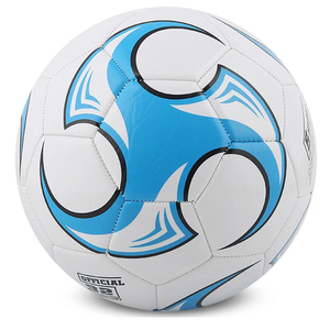 Ballon de football en PU de taille officielle personnalisé de haute qualité 3 4 5 pour un match de ligue en plein air entraînement parfait et cadeau - Product Image 3