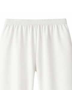 Ensemble deux pièces décontracté pour femme, pull à col rond rayé rose personnalisé et pantalon large blanc, tenue en tricot d'hiver - Product Image 6