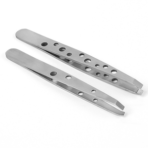 Pince à épiler à sourcils pointue en gros Meilleure pince à épiler pour poils incarnés avec emballage et couleurs de logo personnalisé - Product Image 4