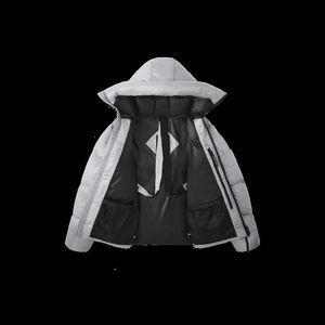 Doudounes à la mode pour hommes avec logos personnalisés avec capuche Veste d'hiver Veste polaire à bas prix nouveau design 2025 - Product Image 2