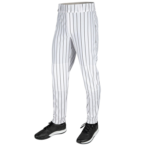 Pantalon de baseball pour homme à bas ouvert, à rayures sublimées, coupe ample et décontractée, longueur totale, matière légère sublimée - Product Image 1
