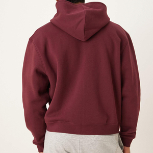 2025 Sudadera con capucha de gran tamaño en blanco de alta calidad ropa de calle moda personalizada hombres sudaderas con capucha al por mayor precio de fábrica sudaderas con cremallera completa - Product Image 2
