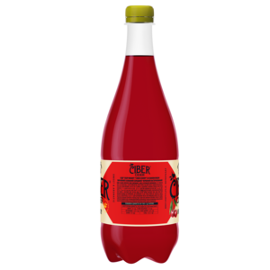 Sidra de Manzana Ciber Cherry Sweet, Botella PET de 0.8L, 5.5% de Alcohol, Vino de Frutas Fermentado - Product Image 2