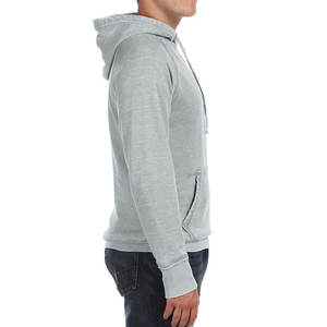 Sweat-shirts en coton 100% respirant et léger de couleur unie pour hommes, lavage à l'acide, design personnalisé, utilisation en extérieur, surdimensionné - Product Image 2