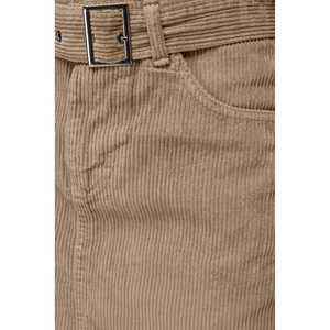 Mini-jupe droite en velours, design patchwork décontracté, taille empire, taille XS, tissu tricoté en élasthanne, utilisation été-hiver - Product Image 5